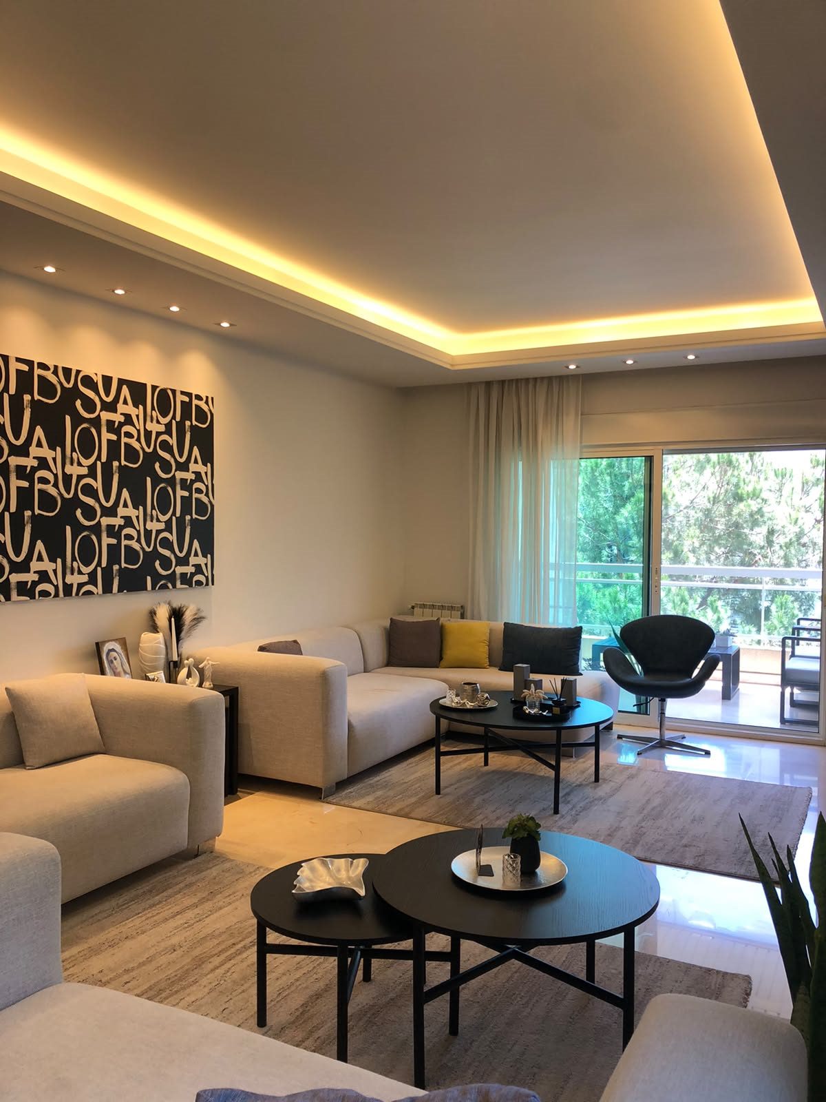 Ref (PM87.A.228)A furnished 189 m2 apartment for sale in Fanar

This property consists of the below:

Level: 3
3 bedrooms (1 master)
3 bathrooms
2 parking spots

Brokerage fees: 2.5 % in case of selling / 1 month rental value in case of rent. 

For more info, kindly contact us on 71 66 55 71 / 71 788 178 or message us on WhatsApp with your full name and the reference number of the property and we will contact you the soonest.

I SOLD is a member of the Real Estate Syndicate of Lebanon (REAL)

I SOLD (Lebanon), Zalka Highway, Zalka 690 Bld. 6th Floor



رسوم الوساطه في حاله البيع ٢٫٥ ٪ وقيمة شهر في حالة الإيجار 

للمزيد من المعلومات، يرجى الاتصال بنا على  (71788178)(96171665571+) أو مراسلتنا على الواتساب مع الإسم الكامل والرقم المرجعي للعقار وسنتواصل معك في أقرب وقت

شركة  ( أي سولد )  عضو في نقابه الوسطاء والاستشاريين العقاريين في لبنان	 